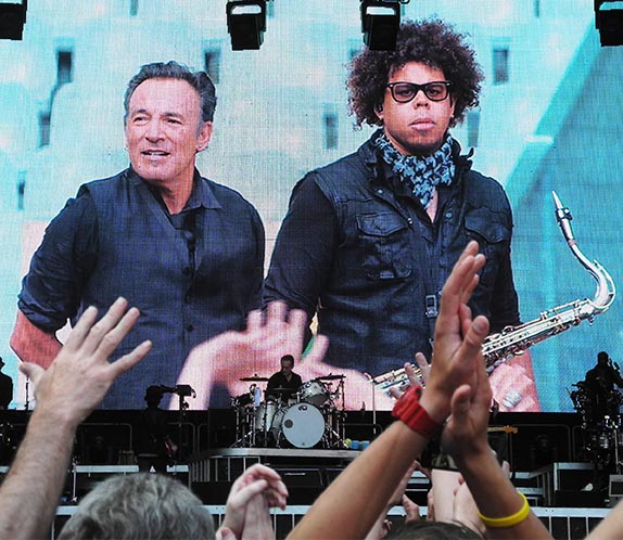 Bruce Springsteen & Jake Clemons, Stade de France, Paris